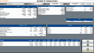 Manager Informe de Transacciones